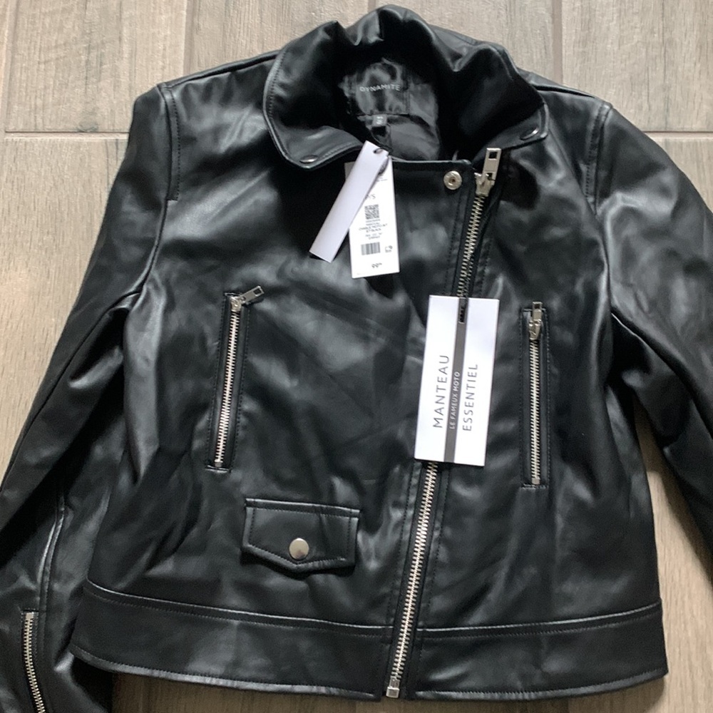 Dynamite manteau Charlie moto jacket - Picture 3 of 7